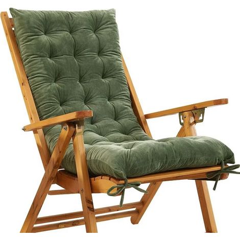 Stuhlkissen Garten – Bequemes Und Dickes Außenkissen - Ideal Für Innen- Und Außenbereich - 48x150cm - Grün