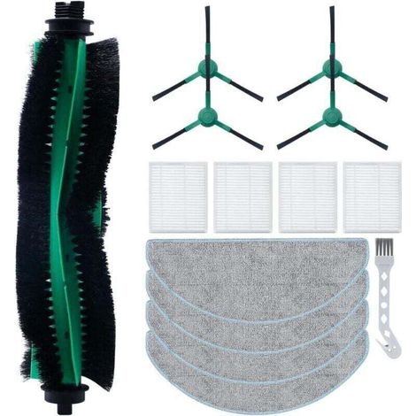 Zubehörset Für Irobot Roomba Combo Essential Y0112 Y0110 Saugroboter Mit Hauptbürste, Filtern Und Wischtüchern