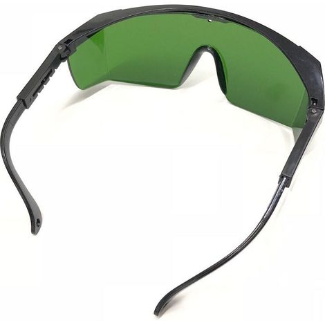 Grüne Laser-verbesserungsbrille - Schutzbrille Für Laserniveau, Rotationslaser Und Grünen Multilinien-laser - Verbesserung Der Sichtbarkeit Des Grünen Strahls (box Enthalten) -- 1064 Nm