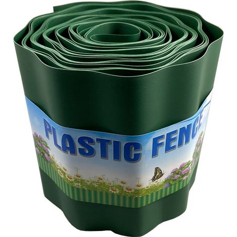Gartenrand Aus Kunststoff, 9 Meter Flexibler Rasenrand, Blumenbeet-rand, Faltbare Dekorative Garten-rasenbegrenzung Für Kurven, 10 Cm Hoch