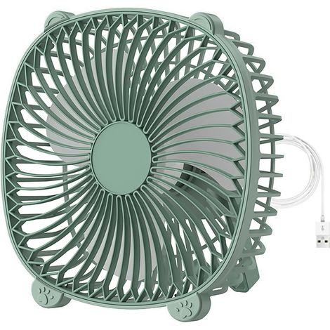 Usb-tischventilator, Kompakter Und Leiser Kühler, Hänge- Oder Wandventilator Für Stehschreibtische, Zuhause Und Büro