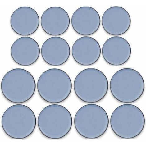 Satz Aus 16 Selbstklebenden Teflon-gleitern Für Möbel – Größen 25 Mm Und 30 Mm – Gleiter Für Harte Böden – Geräuschreduzierung Und Schutz