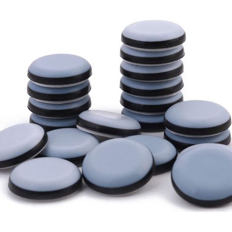 Teflon-möbelgleiter Selbstklebend - 24 Rutschfeste Möbelgleiter Stuhlbeinschoner Gleiter Für Möbel, Keile Für Stühle, Sofa, Schreibtisch, Tisch