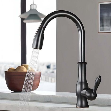 Premium-küchenarmatur Aus Kupfer, 360° Drehbar, Dualer Wasserauslaufmodus, Sanft Und Spritzfrei – Komfort Und Langlebigkeit