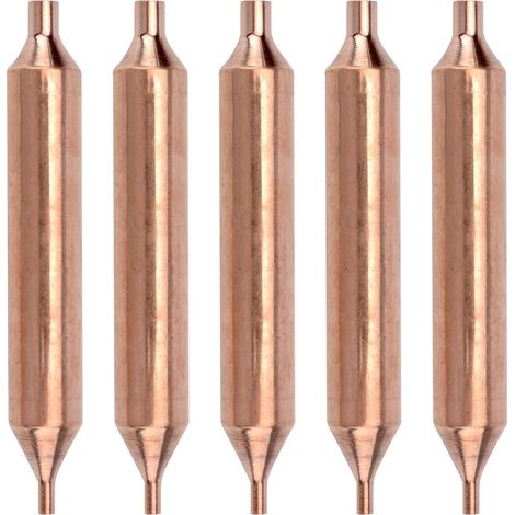 5er-pack Kupferfilter Für Kühlschrank – Kühlzubehör – 19 Mm X 127 Mm – Mit 3 Mm Und 6 Mm Innendurchmesserloch