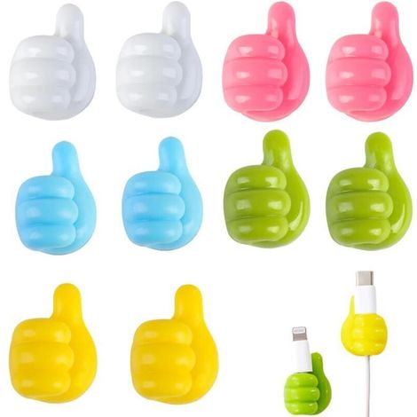 Set Mit 30 Selbstklebenden Haken Für Küche, Bad, Büro Und Kühlschrank