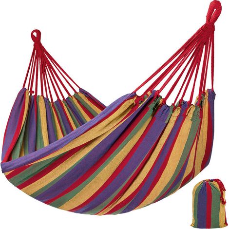 Hängematte Mit Tasche - Hängehängematte, Doppelhängematte, Gartenhängematte