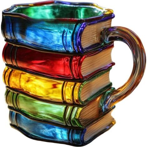 3d-bemalte Kaffeetasse In Buchform, Einzigartige Stapelbare Kaffeetasse, Halloween- Und Thanksgiving-dekoration Für Schlafzimmer Und Flur