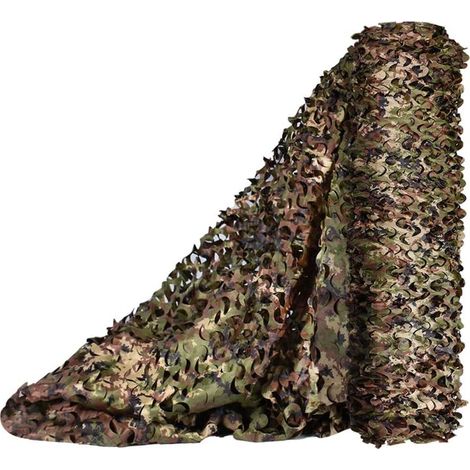 Tongcamo Großes Tarnnetz-rolle – Ideal Für Tarnung, Jagd Und Militärische Dekoration – Perfekt Zum Schatten Spenden