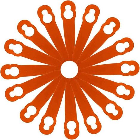 100 Stück Ersatz-kunststoffklingen Für Stihl Polycut 2-2 Fsa 45 Rasenmäher Freischneider, Zubehör Für Rasenmäher Und Aufsitzmäher