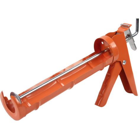 Universelle Silikon-dichtstoffpistole, Orange, Länge 32 Cm, 1 Stück Silikonpistole, Dichtstoffpistole, Klebepistole