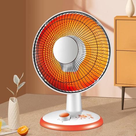 Elektrische Infrarotheizung 600w Mit 2 Einstellungen – Kippschutz – Sofortige Wärme Für Innenräume