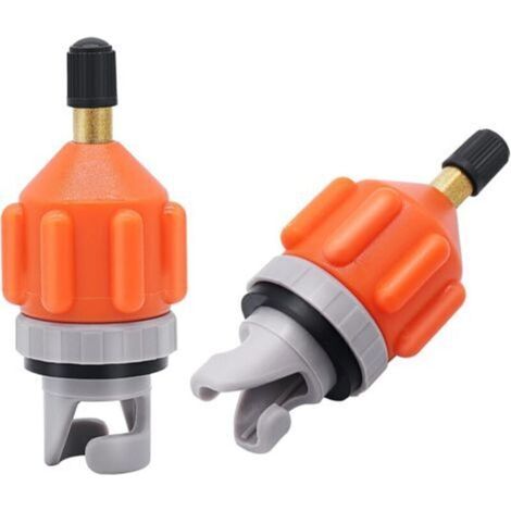 2er-set Pumpenadapter Für Stand-up-paddleboards – Universal-schrader-ventil-luftadapter, Pumpenkopf-steckverbinder Für Aufblasbare Boote, Kajaks, Paddelbretter