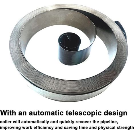 Automatischer Schlauchaufroller Mit 8 Mm, Gartenschlauchhalter Für Die Autowäsche, Wandmontierter Aufroller Für Hochdruckschläuche, Selbstverriegelnde Trommel