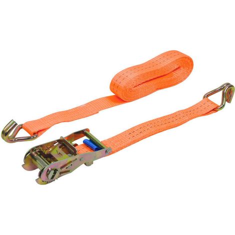 Ratschspanngurt 2 Tonnen - 5m X 35mm - Mit Geschlossenen Haken