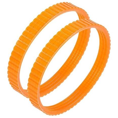 1900b Ersatz-zahnriemen Für Elektrische Hobelmaschine, 9,6 Mm Breite, Orange, 2er-pack