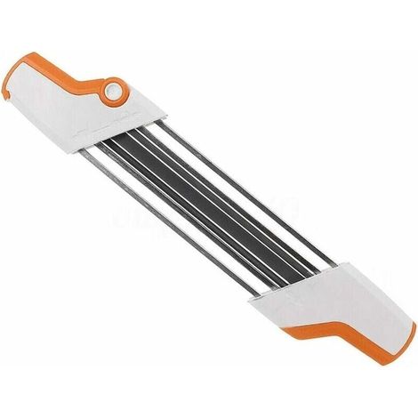 2-in-1 Metall-kettensägenfeilenschärfer, Einfach 0,325" 4,8 Mm Ersetzen - Liaiki