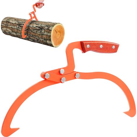 Holzgreifhaken Mit Rutschfestem Griff, Zum Heben Und Transportieren Von Holz, Forstwirtschaftsausrüstung