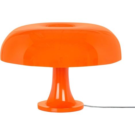 Pilz-tischlampe Led-tischlampe Einfache Lampe Zur Dekoration Des Schlafzimmers (farbe: Orange, Größe: Eu22cm33cm)