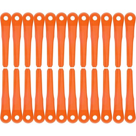 Satz Mit 40 Ersatzklingen Für Stihl Polycut 6-2, 6-3, 7-3, 28-2, 48-2 Rasentrimmer, Kunststoffmesser 400 2007 1000