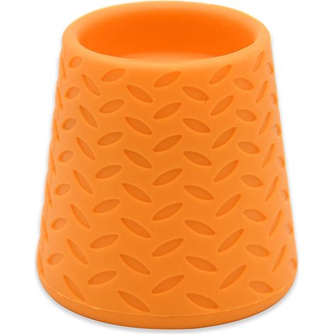 Tragbare Tierduschkopf, 5,2 Cm Lang, Orange, 1 Silikon-duschkopf Für Tiere