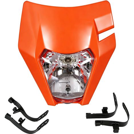 Scheinwerferblende Vordere Motorradverkleidung Für Exc250 Sx250 Sxf250 Exc450 Sx350 Sxf450 Exc525 640lc4 Dirt Bike Enduro Atv Roller-orange