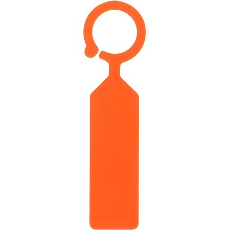 Gartenzubehör, Orange (gelb-orange), Pflanzenschilder, 100 Stück