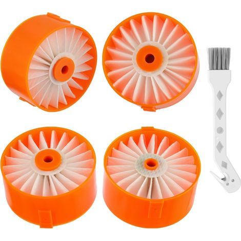 4er-pack Filter Für Black Decker Bsv2020 Bsv2020g Bsv2020p Powerseries Zubehör Für Kabellose Staubsauger