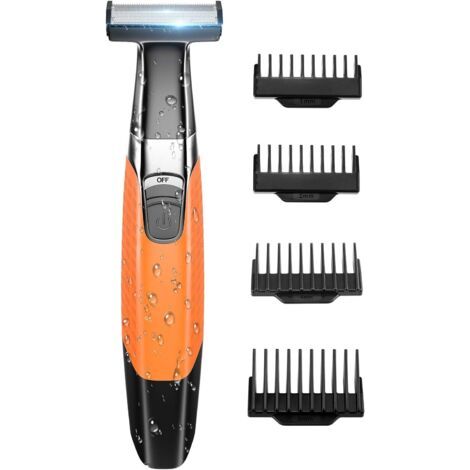 Vtizikl Barttrimmer Für Männer, Kabelloser Elektrischer Rasierer, Usb-aufladbar, Waschbar, Für Gesicht/körper