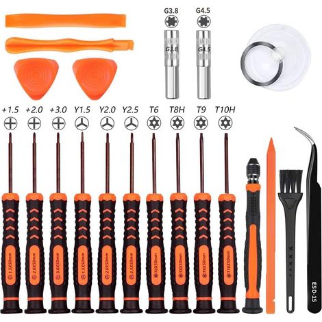 Professionelles 21-in-1 Schraubendreher-set Für Nintendo Switch, Reparaturkit Mit Triwing-schraubendreher Für Nintendo Switch Lite, Joy-con, 3ds, Ds, Nds, Nes, Gba, Wii U, Xbox One, 360, Ps3, Ps4