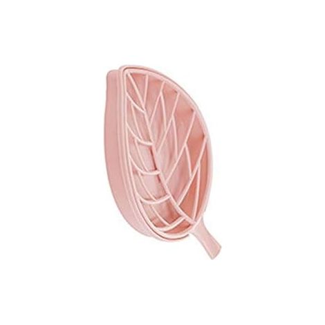 Seifenschale, Seifenspender Aus Pp-material, Doppelte Seifenablage Mit Abtropfgestell, Für Badezimmer, Küchentheke Oder Waschbecken (farbe: Rosa)