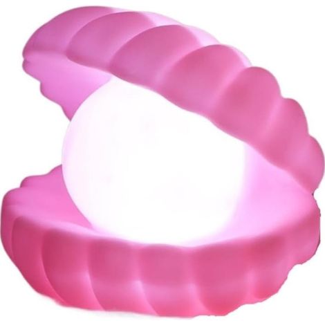 Kinder-nachtlicht Muschel Meerjungfrau Rosa