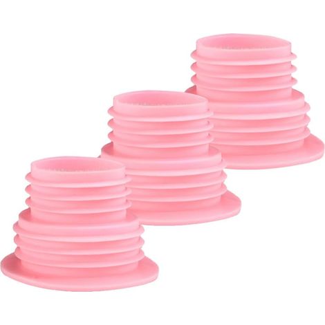 3er-pack Dichtungen Für Duftspender, Aus Langlebigem Silikon Für Waschmaschine, Küche Und Badezimmer (rosa)