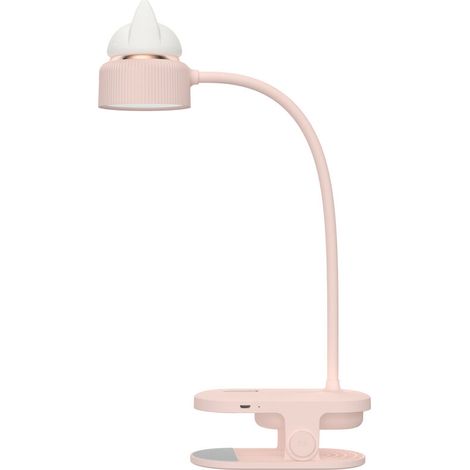 Flexible Klemmleuchte Mit Nachtlicht / Mit Usb-aufladbarer Batterie / Led-leselampe & Leselicht - Rosa