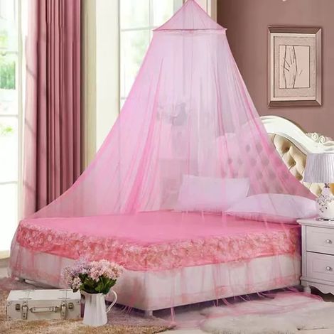Großes Himmel-moskitonetz, Hängendes Netz Für Baby- Und Kinderbett, Hängematte 23060850 Rosa