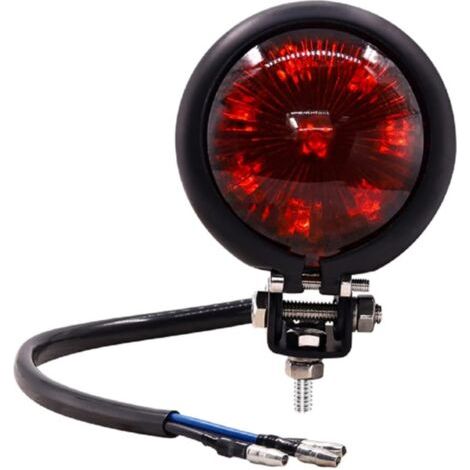 Universelle Rote 12v Led-rücklicht-brems-stopp-leuchte Für Motorrad, Heckfender-licht