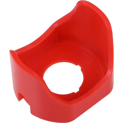 Halbkreis Not-aus-taster Druckknopf Schutzabdeckung Rot 22mm 1 Stück