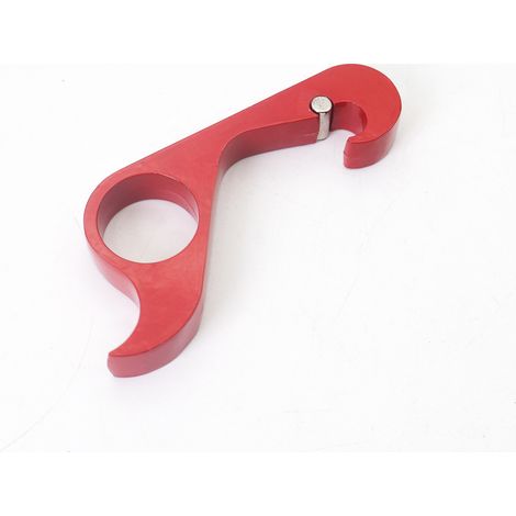 Einhand-flaschenöffner Für Draußen, Rot, 8,94 X 21,2 Cm, Magnetischer Metall-flaschenöffner, Tragbarer Flaschenöffner.