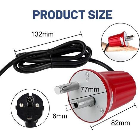 Elektrischer Motor Für Grill, 220v Leiser Drehspieß, Praktisches Zubehör Für Tragbaren Outdoor-grill