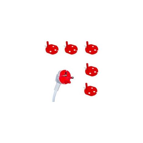 Rote Steckdosen-adapter Stecker Männlich - 2p+ T Strom – Kompatibel Mit Allen Roten Standard-steckdosen