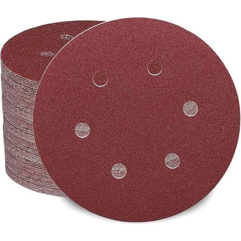 Set Von 100 Schleifscheiben, 150 Mm – Sortierung Der Körnungen 40/60/80/120/180/240/320/400/600/1000 – Zum Schleifen Von Holz, Metall Und Kunststoff