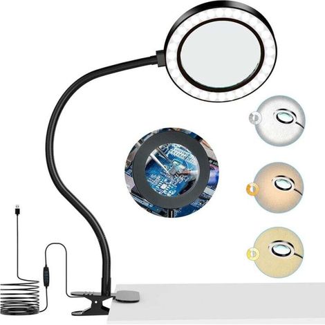 (rot) Tragbare Taschenlampe, Campinglicht, Stiftlicht Mit Clip