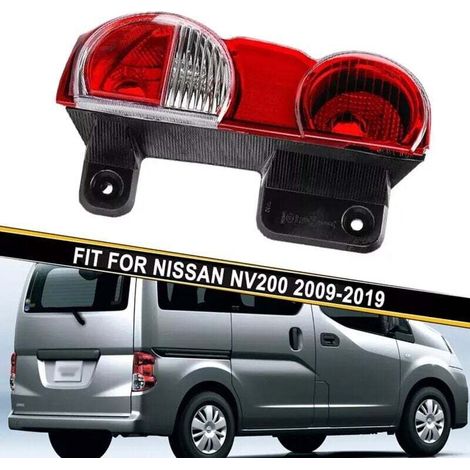 Linkes Rücklicht Für Nissan Nv200 2009-2021 – Rauchglaslinse 4d – Plug-and-play-installation – Langlebige Pp- Und Pe-materialien