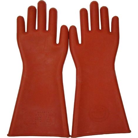 Isolierhandschuhe Aus Gummi 12 Kv – Länge 39 Cm – Psa-norm Für Elektriker – Optimaler Schutz Bei Elektrischen Arbeiten