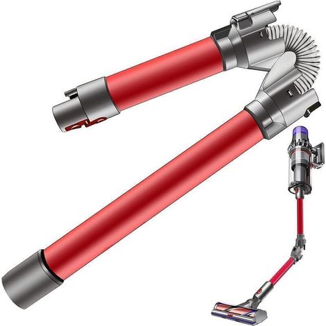 Teleskopisches Klapprohr Für Staubsauger V8 V10 V11 V7 V15 – Ideal Zum Reinigen Unter Möbeln, Tischen Und Betten – Rot