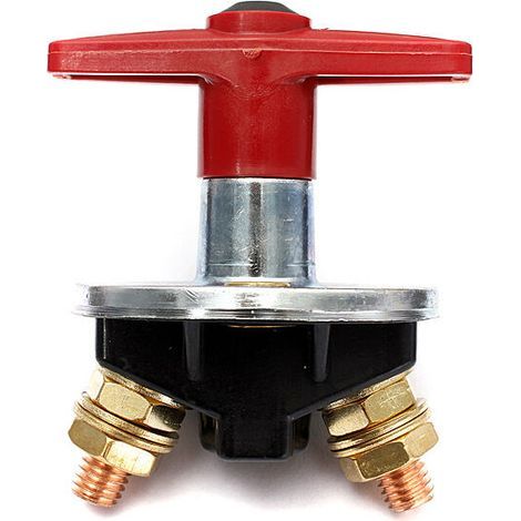 200-ampere-batterie-trennschalter Mit Festem Schlüssel, Abschaltunterbrecher, Elektrischer Schalter 12v/24v, Robuster Elektrischer Schalter