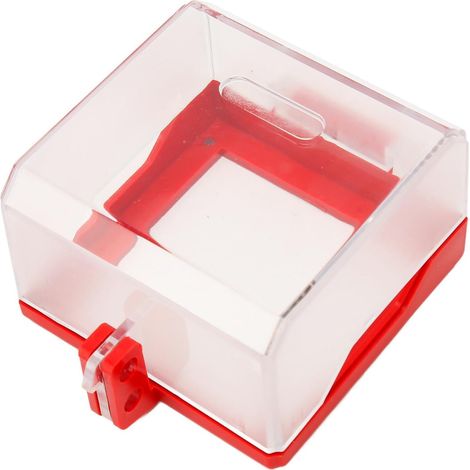 Not-aus-schalter, Verriegelung Der Abdeckung Des Not-aus-tasters, Abdeckung Für Drucktaster, Transparente Schutzabdeckung Für Schalter