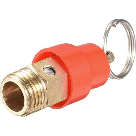 Sicherheitsventil Für Luftkompressor 1/4 120psi, Messing-sicherheitsventil Für Luftkompressor