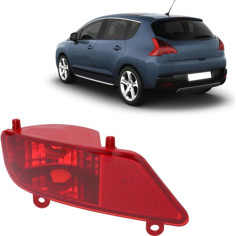 Nebelschlussleuchte Für Peugeot 3008 5008 2009-2016 – Robuster Kunststoff – Einfache Installation – Maximale Sichtbarkeit