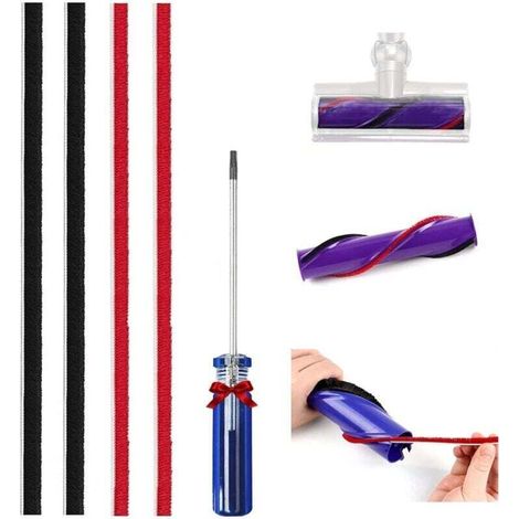 4er-pack Ersatz-stoffbürsten Für Dyson Original V8 V10 V11 Direktantrieb Mit Schraubendreher